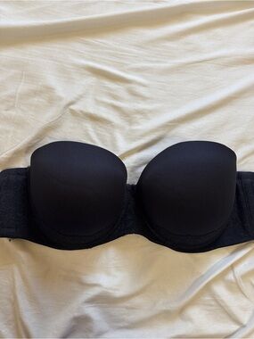 Torrid Strapless Black Push-Up Bra